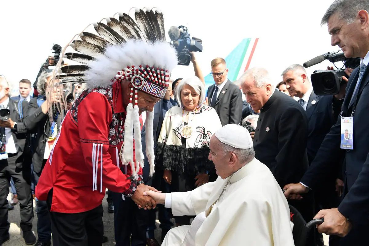 Papa-Francisco Papa en Canadá